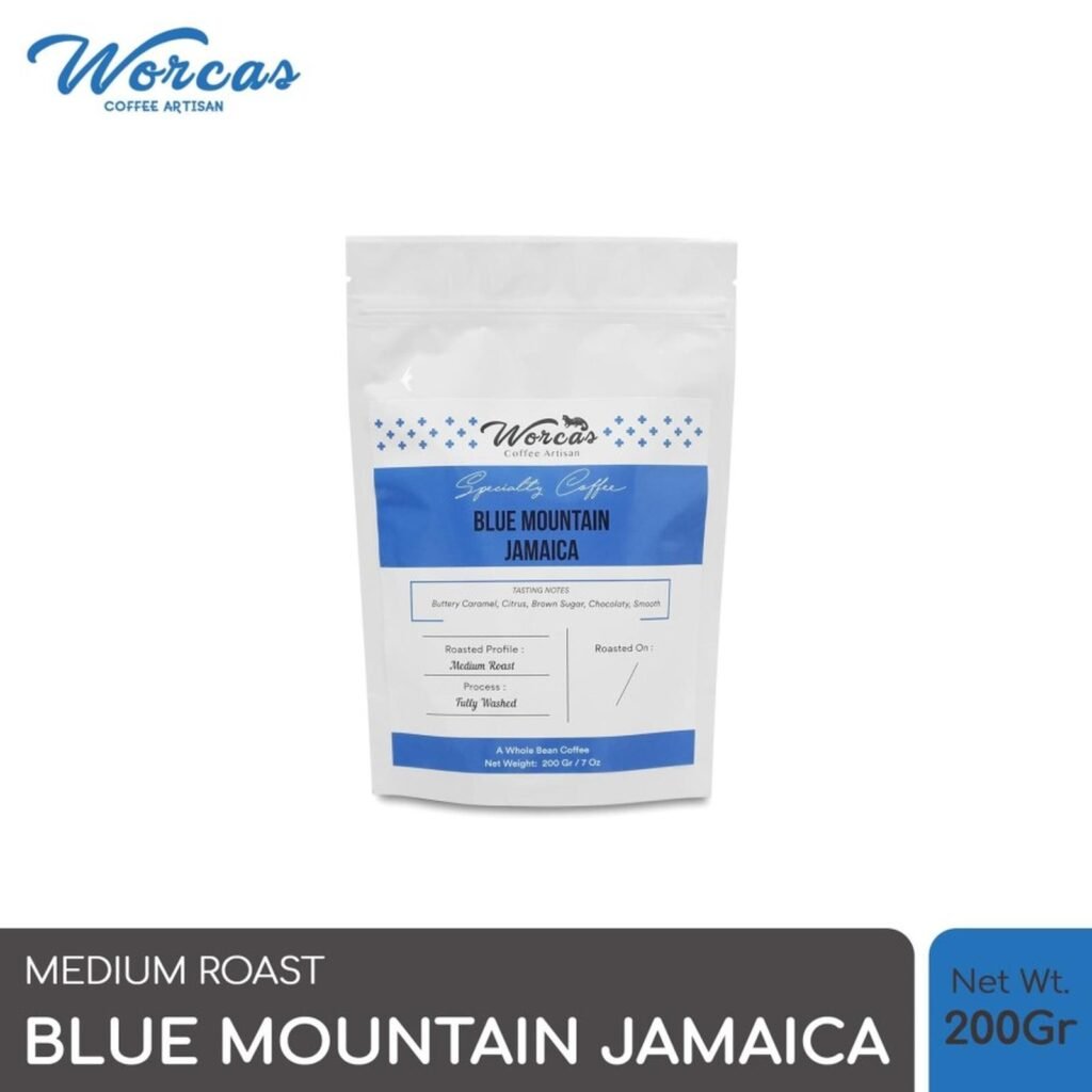 Kopi Arabica Jamaica Blue Mountain 阿拉比卡咖啡牙买加蓝山200克-中度烘焙咖啡