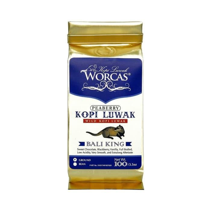 Kopi Luwak Liar Bali King巴厘岛国王猫屎咖啡(小豆)100克