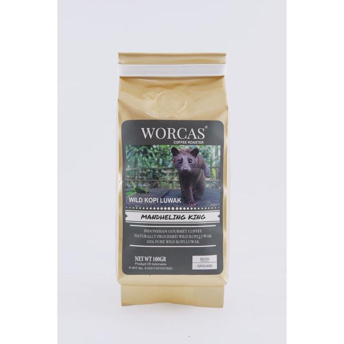 Kopi Luwak Liar Mandheling King曼特宁王野生麝香猫咖啡100克(Bean/Ground)
