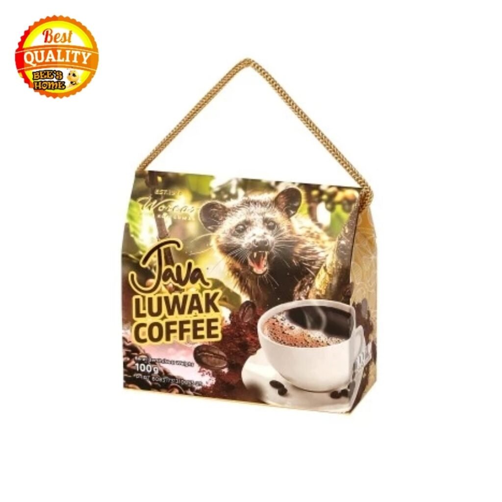 KOPI LUWAK LIAR King Java Luwak Coffee 100 gr - 猫屎咖啡（Ground）