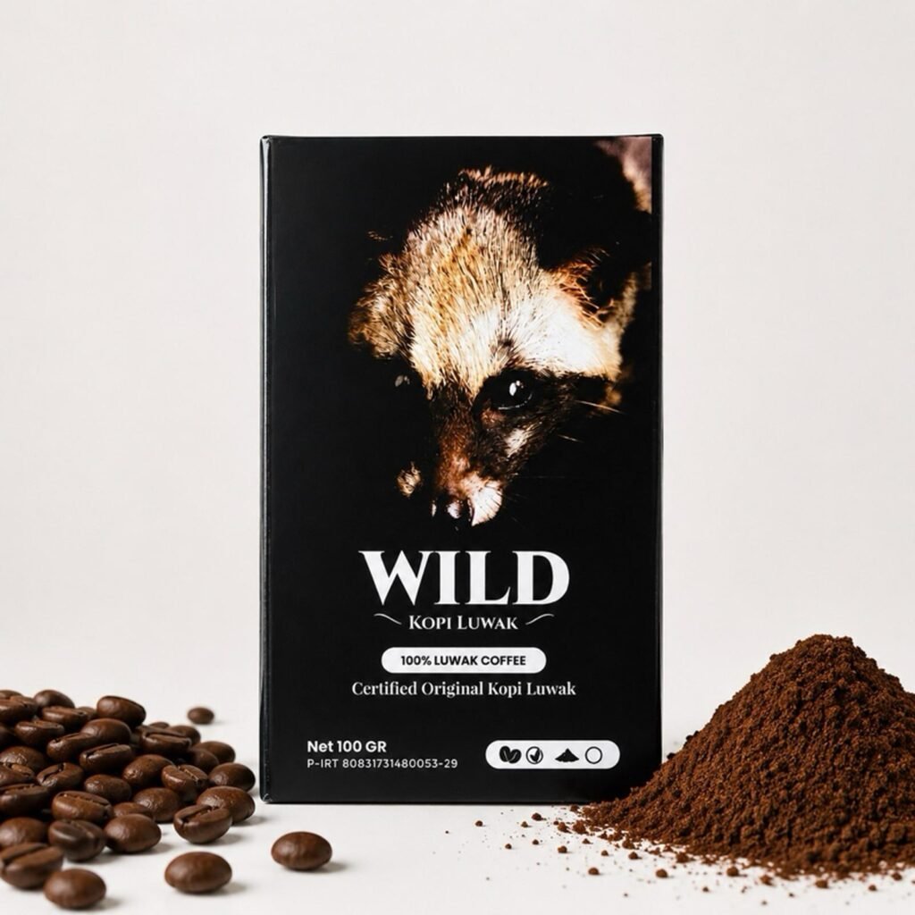 WORCAS猫屎咖啡100克经典盒装印度尼西亚猫屎咖啡-(Bean/Ground)