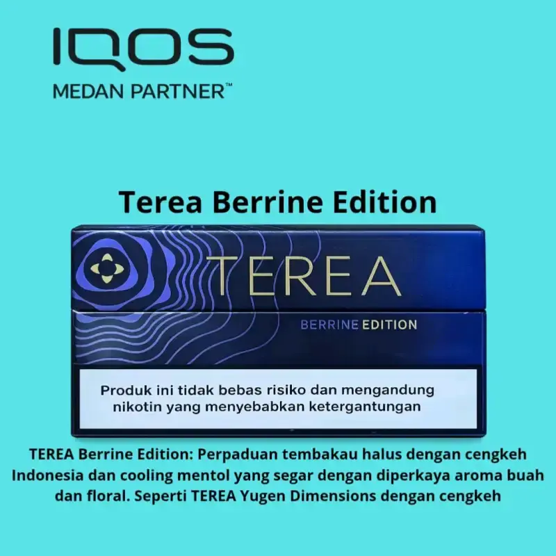 Terea Berrine Edition for IQOS ILUMA（丁香+蓝莓花香）10pack