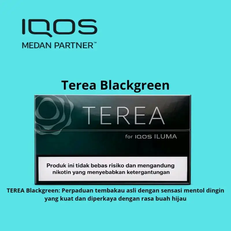 Terea Black Green for IQOS ILUMA（黑冰薄荷）
