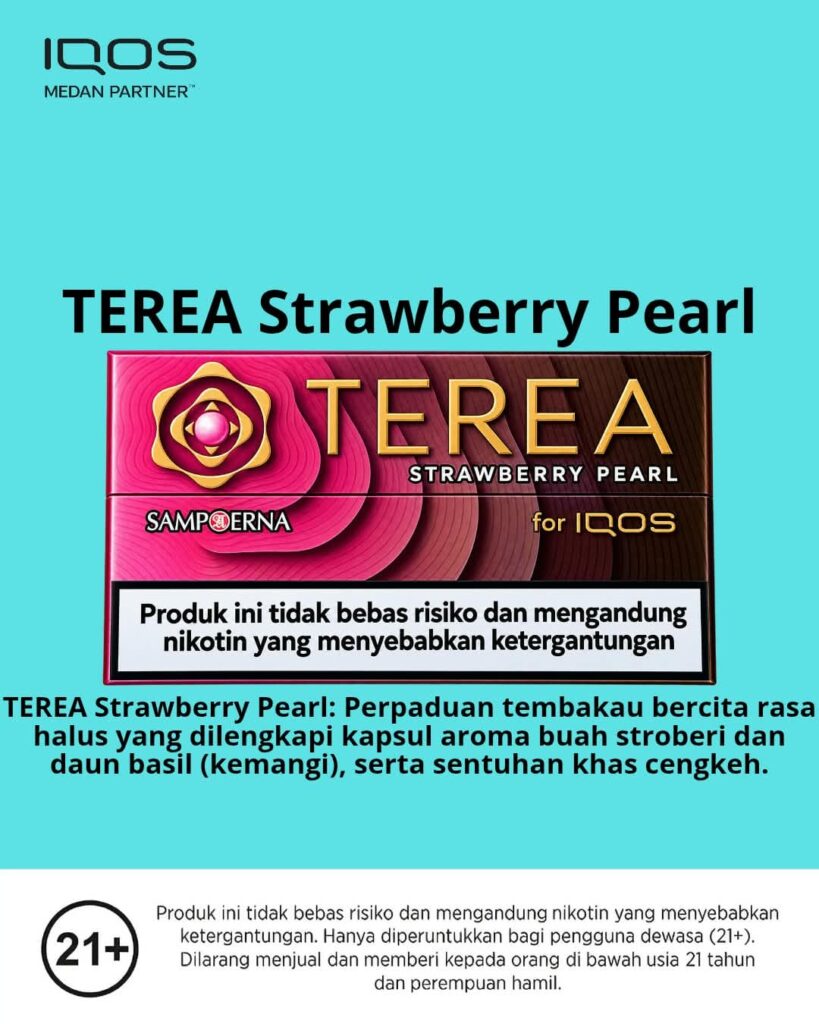 TEREA Strawberry Pearl  for IQOS ILUMA（丁香+草莓爆珠）1Pack